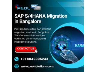 SAP S/4HANA Migration in Bangalore | SAP S/4HANA Migration in India