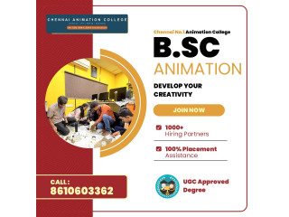BSC Animation Courses Job Oriented Courses and Training Offered