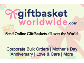 Online delivery of gift baskets worldwide
