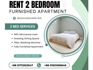 Beautiful 2 Bed Room Serviced Flats In Bashundhara R/A