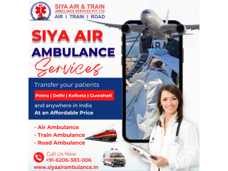 Siya Air Ambulance Service In Patna - Take Off The Flight With All Medical Support