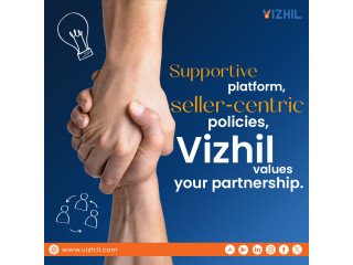 "Shop smarter, shop Vizhil. Find what you need, when you need it, all in one place."