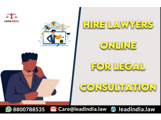 Hire Lawyers Online for Legal Consultation | legal service