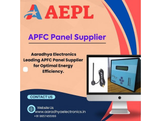 APFC Panel Supplier Aaradhya Electronics Best Quality & Service.