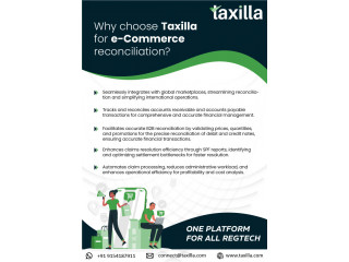 Simplify E-Commerce Reconciliation with Taxilla - Boost Efficiency, Collaboration & Control