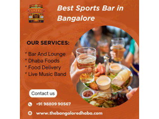 Best Sports Bar in Bangalore