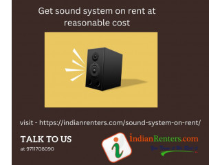 Superior Sound Systems on Rent for Events in Delhi and Bangalore