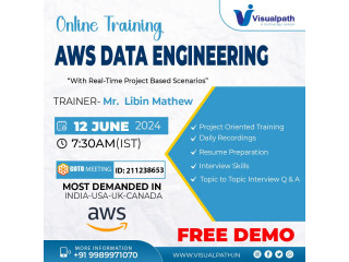 AWS Data Engineering with Data Analytics Online Free Demo