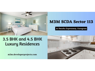 M3M SCDA Sector 113 - Quality Living Starts In Gurgaon