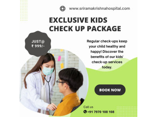 Kids Advance Screening in Coimbatore | Pediatric Healthcare Packages in Coimbatore
