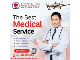 Siya Air Ambulance Service in Patna - The Journey Became Careful And Satisfying