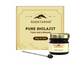 Experience Peak Wellness with Authentic Rasayanam Shilajit
