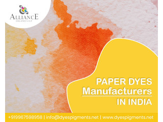 Paper Dyes manufacturers in India