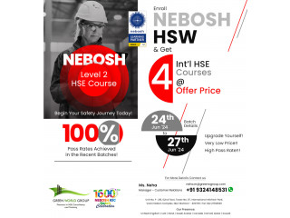 Nebosh HSW (Health and Safety at Work) certification
