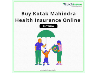 Buy Kotak Mahindra Health Insurance Online