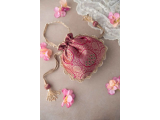 Artisanal Craftsmanship: Exploring The Intricate Beauty of Luxury Embroidered Potli Clutch Bags!!