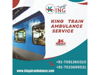 Use King Train Ambulance Service in Patna with a state-of-the-art ICU Setup