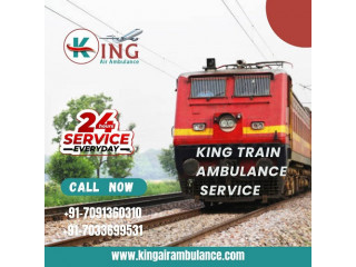 Select King Train Ambulance Service in Ranchi with a Medical Device at a Low Fee