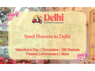Stunning Flower Delivery in Delhi: DelhiOnlineFlorists for Every Occasion