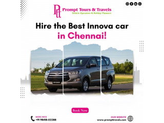 Innova Rental in Chennai | Prompt Tours & Travels