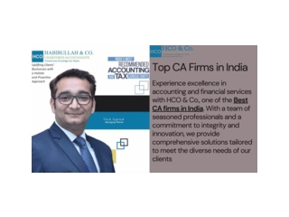 HCO & Co. - Leading Best CA Firm in India