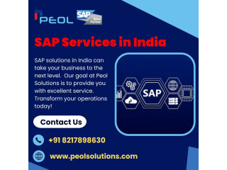 SAP Services in India | SAP Services in Bangalore