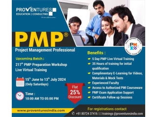Project management professional certification exam prep in Hyderabad