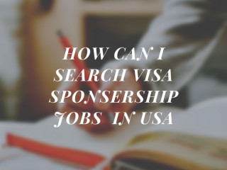 Visa sponsorship jobs in USA