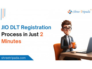 JIO DLT Registration Process in Just 2 Minutes - Shree Tripada
