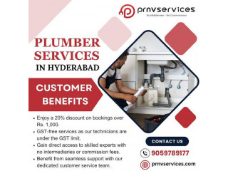 Professional Plumber Services in khairatabad rto office road