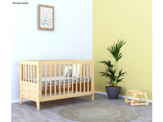 Cozy Cribs Up to 55% Off: Wooden Street Baby Beds