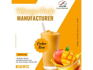 Premium Mango Offerings by Shimla Hills, Leading Mango Pulp Manufacture in India