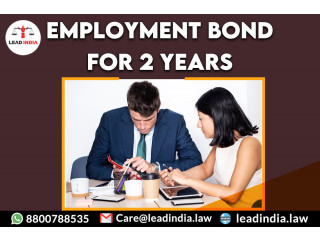 Employment bond for 2 years | legal firm | lead india