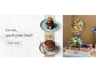 Order Father's Day Special Cakes, Treats & Desserts Online in Mumbai