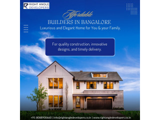 Affordable Builders in Bangalore, India
