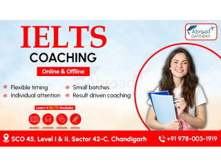 Excel in IELTS: Start Your Journey with Chandigarh's Best Coaching institute-Abroad gateway