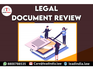 Legal document review | legal firm | lead india