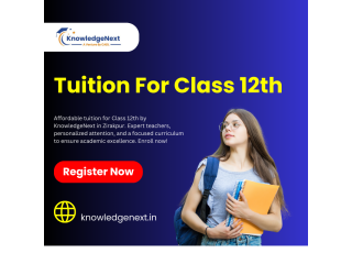 Tuition for Class 12th in zirakpur at knowledgenext