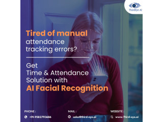 Get Time and Attendance Solution with AI Facial Recognition