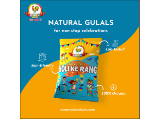 Buy Best Quality Organic Holi Colour From Cock Colour