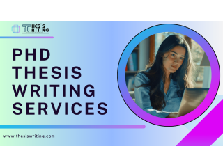 Expert PhD Thesis Writing Services in Delhi