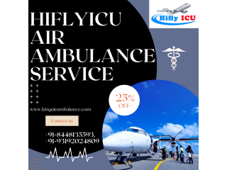 Critical Care Air Ambulance Service in Kolkata by King