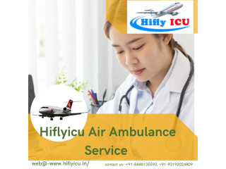 Air Ambulance Service in Srinagar by Hiflyicu- 24/7 Assistance with super Medical Staffs