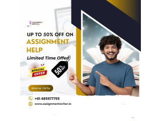 Up to 50% Off on Assignment Help - Limited Time Offer!