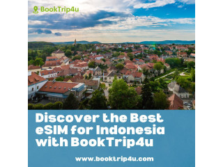 Discover the Best eSIM for Indonesia with BookTrip4u