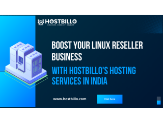 Boost Your Linux Reseller Business With Hostbillo's Hosting Services in India