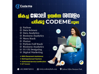 Codeme - data analytics course in Kerala
