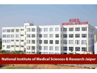 Join the Best: National Institute of Medical Sciences & Research Jaipur