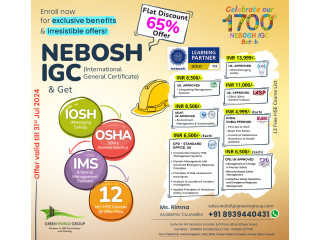 Commitment to Create Safer World with Nebosh Course in Pondicherry