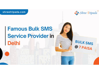 Famous Bulk SMS Service Provider in Delhi - Shree Tripada